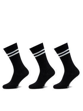Pepe Jeans Pepe Jeans 3er-Set hohe Unisex-Socken Rib Cr 3P PMU30024 Schwarz