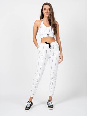 John Richmond John Richmond Τοπ στράπλες UWA22005TO | Fitness Λευκό Slim Fit