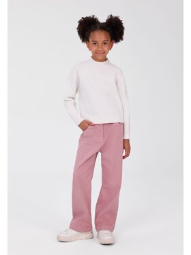 minoti minoti Spodnie materiałowe 32PANT154 Różowy Wide Leg