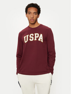 U.S. Polo Assn. U.S. Polo Assn. Longsleeve MUP2184 Czerwony Regular Fit