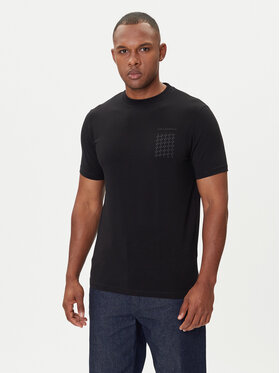 KARL LAGERFELD KARL LAGERFELD Marškinėliai 755034 554221 Juoda Regular Fit