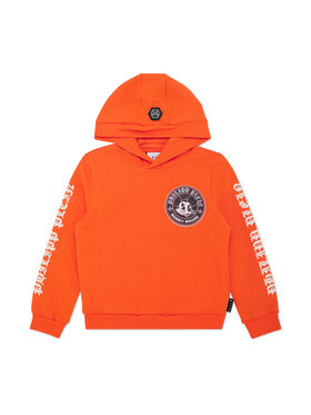 PHILIPP PLEIN PHILIPP PLEIN Bluza 28237 Pomarańczowy Regular Fit