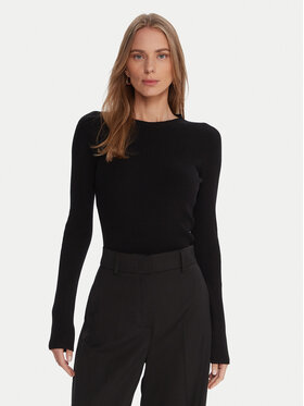 Kontatto Kontatto Sveter 3M0809C Čierna Slim Fit