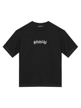 Napapijri Napapijri T-Shirt S-Flein NP0A8B3L Schwarz Loose Fit