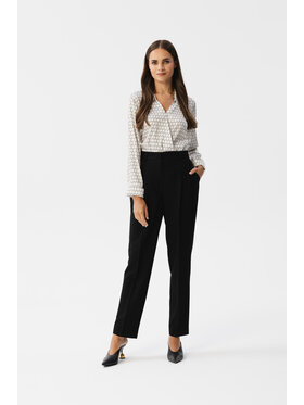 Stylove Stylove Kalhoty z materiálu S356 Černá Modern Fit
