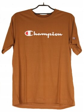 Champion Champion T-Shirt 219206-MS531 Brązowy Standard Fit