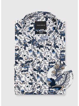 Pako Lorente Pako Lorente Koszula P25WN-1X-035 Biały Slim Fit