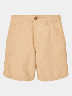 United Colors Of Benetton Шорти з тканини 4BE7C901E Бежевий Regular Fit