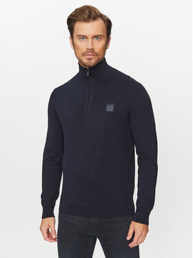 BOSS Boss Maglione Kanobix 50494387 Blu scuro Regular Fit