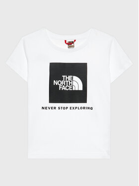 The North Face The North Face Тишърт Box NF0A7X5C Бял Regular Fit