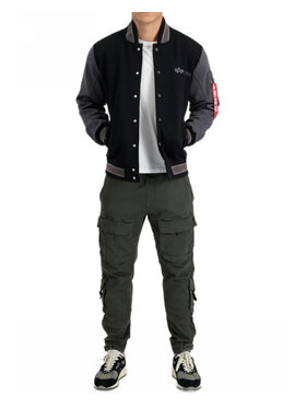 Alpha Industries Alpha Industries Bundy bomber AI.138106-03-M Čierna Slim Fit