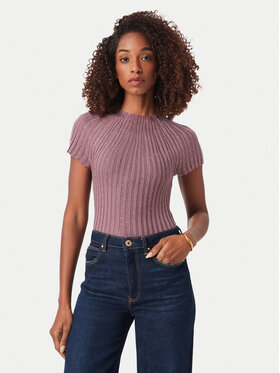 Guess Guess Blúzka W6YR31 Z1023 Fialová Regular Fit