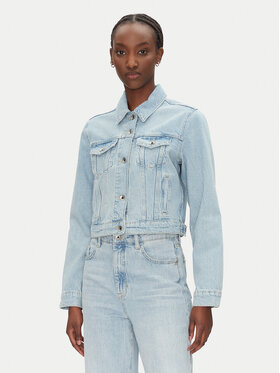 Patrizia Pepe Patrizia Pepe Farmer kabát 8O0170/D1WZB-CA49 Kék Regular Fit