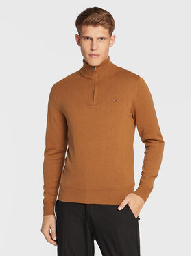 Tommy Hilfiger Tommy Hilfiger Pullover Pima MW0MW28049 Beige Regular Fit