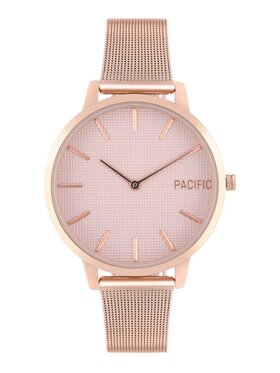 Pacific Pacific Zegarek Pacific-PC00509 Różowe złoto