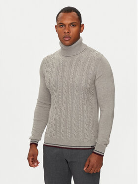 Colmar Colmar Bluză cu gât 4401 6YR Bej Regular Fit