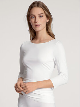 Calida Calida S dlouhým rukávem 15391 Bílá Slim Fit