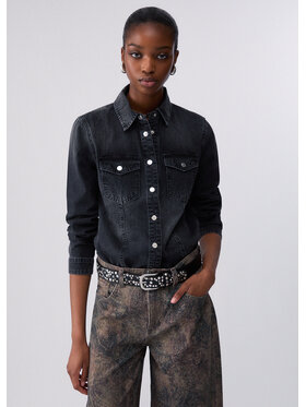 Liu Jo Liu Jo Koszula jeansowa UF6104D026887537 Czarny Regular Fit