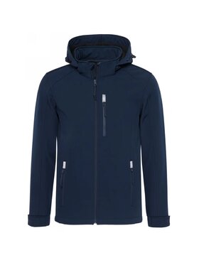 Brandit Brandit Kurtka softshell 3196 Granatowy Regular Fit