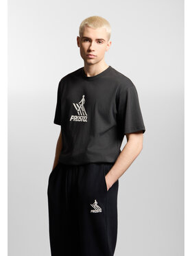 PROSTO. PROSTO. T-Shirt Crossing Czarny Regular Fit