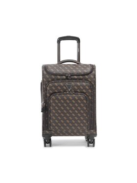 Guess Guess Mittlerer Koffer Divvy (Q) Travel TWQ883 09830 Braun