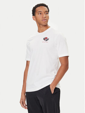 adidas adidas Póló 3-Stripes Lights Giftbox Graphic JV8439 Fehér Regular Fit