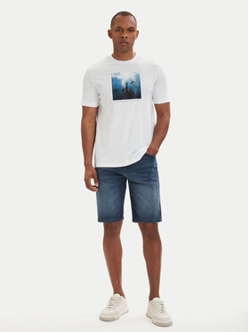 BOSS BOSS Marškinėliai Creature 50561861 Kreminė Regular Fit