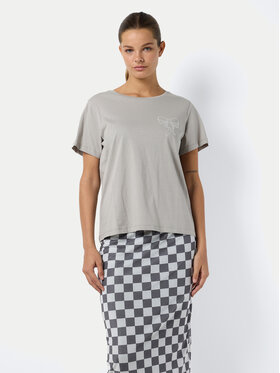 Noisy May Noisy May T-Shirt Nate 27032631 Šedá Regular Fit