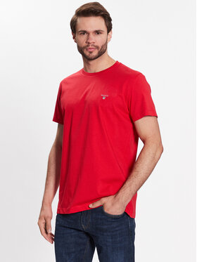Gant Gant T-Shirt Original 234100 Rot Regular Fit