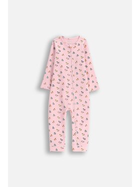 Coccodrillo Coccodrillo Pajac ZC5404201PJS-007 Różowy Regular Fit