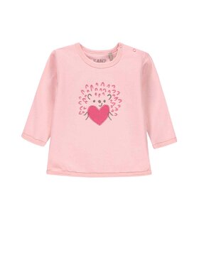Kanz Kanz Bluza 2122231-2800 Różowy Basic Fit