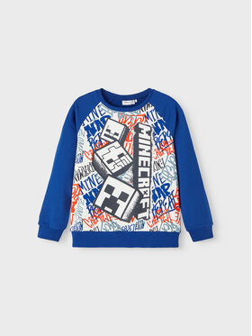 NAME IT NAME IT Sweatshirt MINECRAFT 13221202 Blau Regular Fit