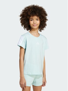 adidas adidas T-Shirt 142921 Turkusowy Regular Fit