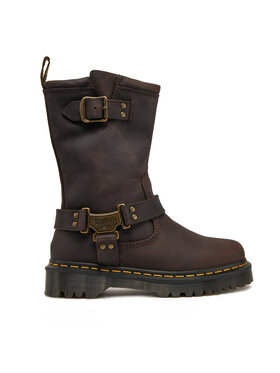 Dr. Martens Dr. Martens Μποτάκια Anistone Tall Leather Biker31901201 Καφέ