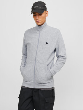 Jack&Jones Jack&Jones Majica dugih rukava Paulos 12250737 Siva Standard Fit