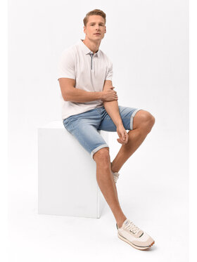 Volcano Volcano Koszula E-MEXT Granatowy Regular Fit