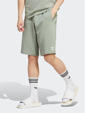 adidas adidas Sportshorts Essentials+ Made With Hemp Shorts HR2964 Grün Regular Fit