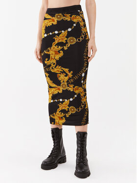 Versace Jeans Couture Versace Jeans Couture Fustă tip creion 75HAE8A6 Colorat Slim Fit