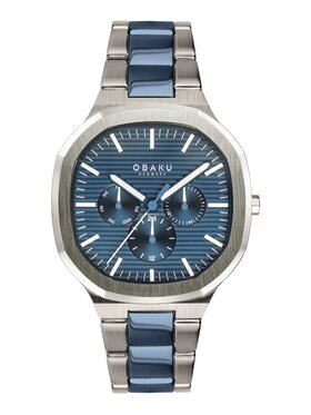 Obaku Obaku Zegarek V275GMCLSK Niebieski