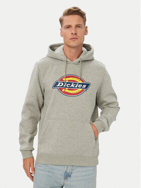 Dickies Dickies Bluza Icon Logo DK0A4XCBGYM Szary Regular Fit