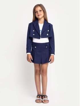 Original Marines Original Marines Шорти от плат DEP3042F Тъмносин Regular Fit