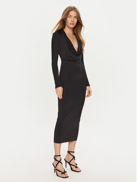 BARDOT BARDOT Φόρεμα κοκτέιλ Lorel 59613DB Μαύρο Slim Fit