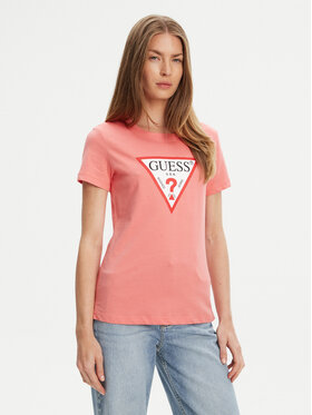 Guess Guess T-Shirt W1YI1B I3Z14 Korallenfarben Regular Fit