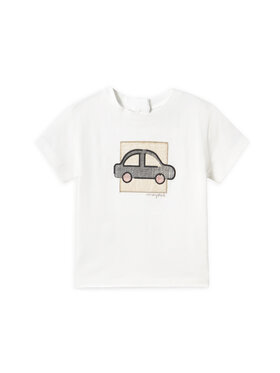 Mayoral Mayoral Tričko 1052 Biela Regular Fit