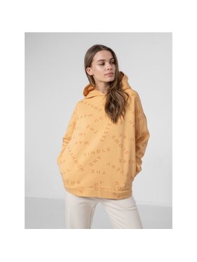Outhorn Outhorn Mikina OTHAW22TSWSF045-74S Žltá Oversize