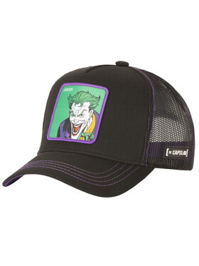 Capslab Capslab Czapka z daszkiem Capslab DC Comics Joker Cap Czarny