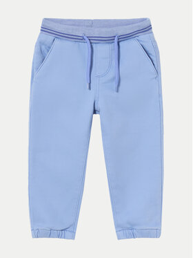 Mayoral Mayoral Pantaloni din material 2536 Albastru celest Regular Fit