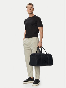 Tommy Hilfiger Tommy Hilfiger Víkendová taška Th Foundation Duffle AM0AM14441 Černá