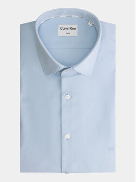 Calvin Klein Calvin Klein Cămașă Structure K10K112083 Albastru Slim Fit