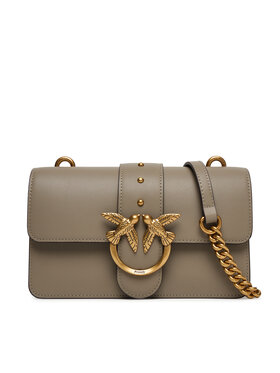 PINKO PINKO Handtasche Love One Mini ST.CL Al 25-26 PLTT 105856 A0F1 Grau